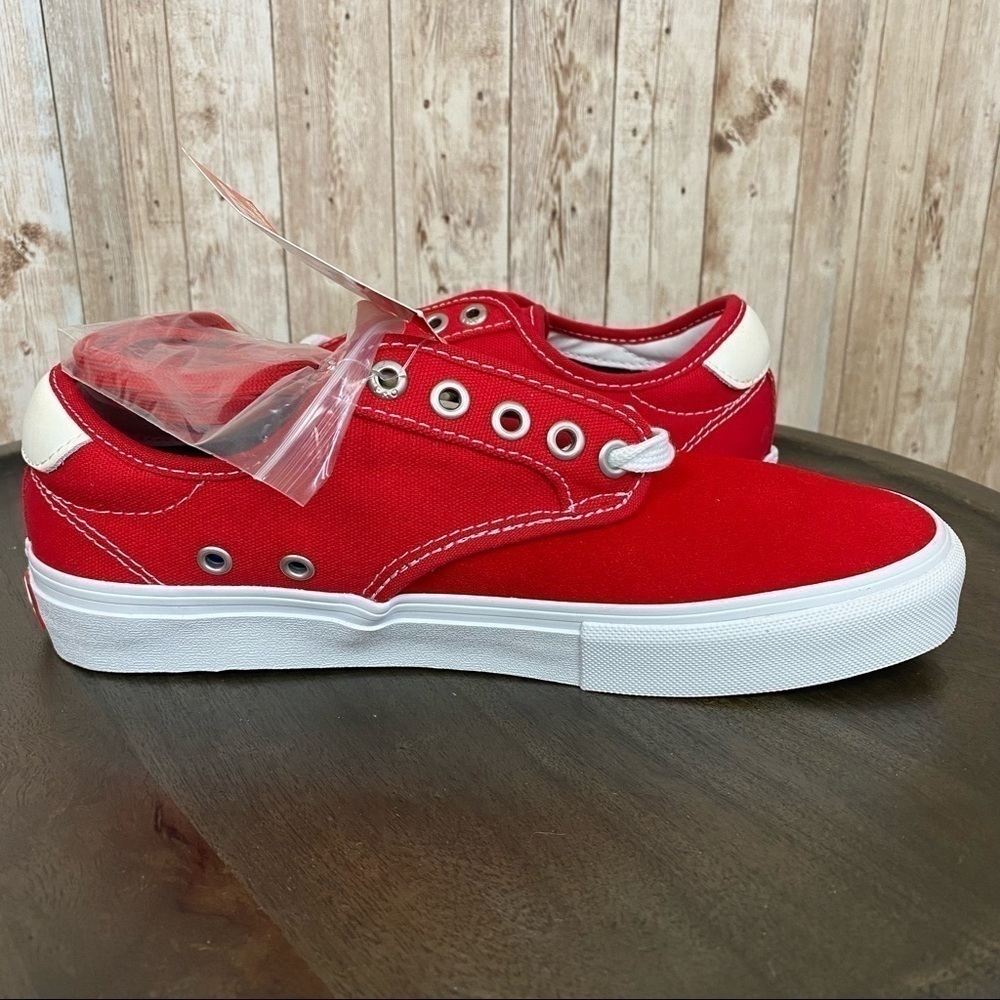 Vans Chima Ferguson Pro Skate Shoe Racing Red‎  Size 8 Women - Picture 8 of 14